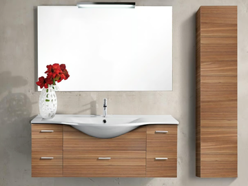 VANITY 11 - Wall-mounted vanity unit with drawers by LASA IDEA - view 2